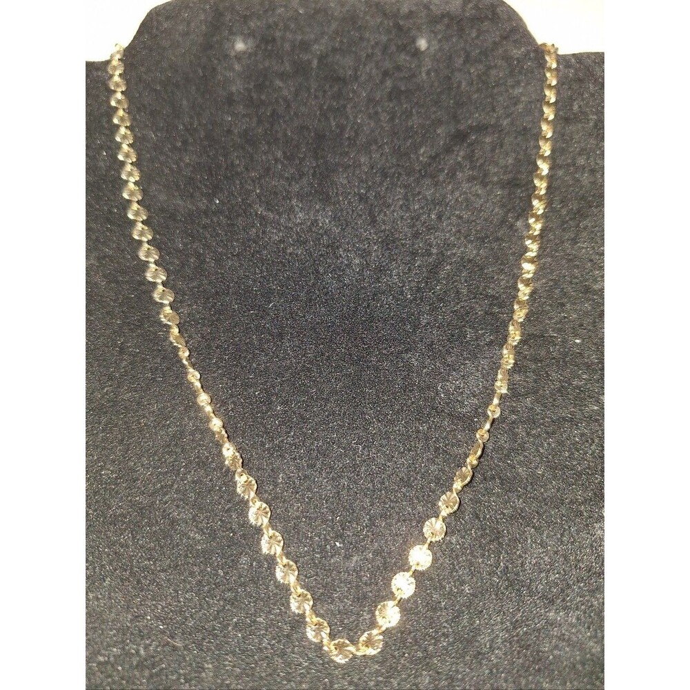 Gold Floral Link Necklace - Women Jewelry- Ashley Cooper NWOT